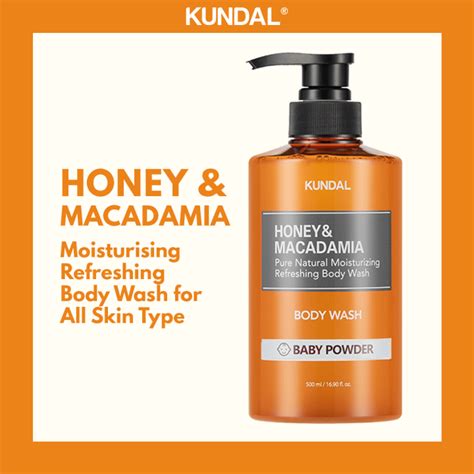 KOREA’S BEST: Kundal Body Wash Honey & Macadamia Sabon .